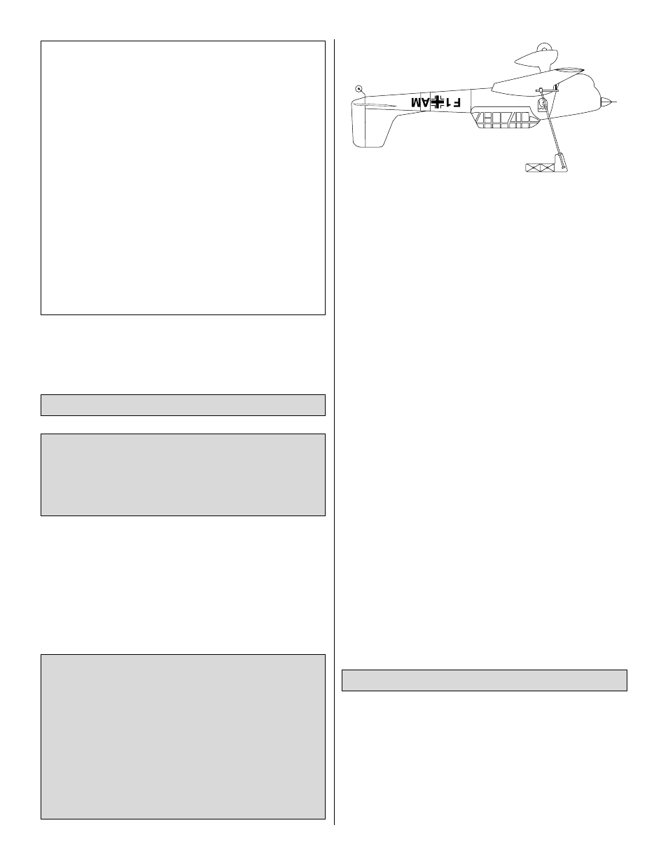 Balance the model laterally, Balance the model (g.g.) | Great Planes Stuka Ju-87 60 ARF - GPMA1340 User Manual | Page 28 / 32