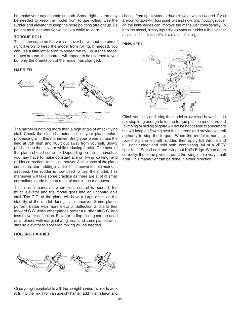 Great Planes SU-31 Sukhoi EP 3D ARF - GPMA1547 User Manual | Page 24 / 24