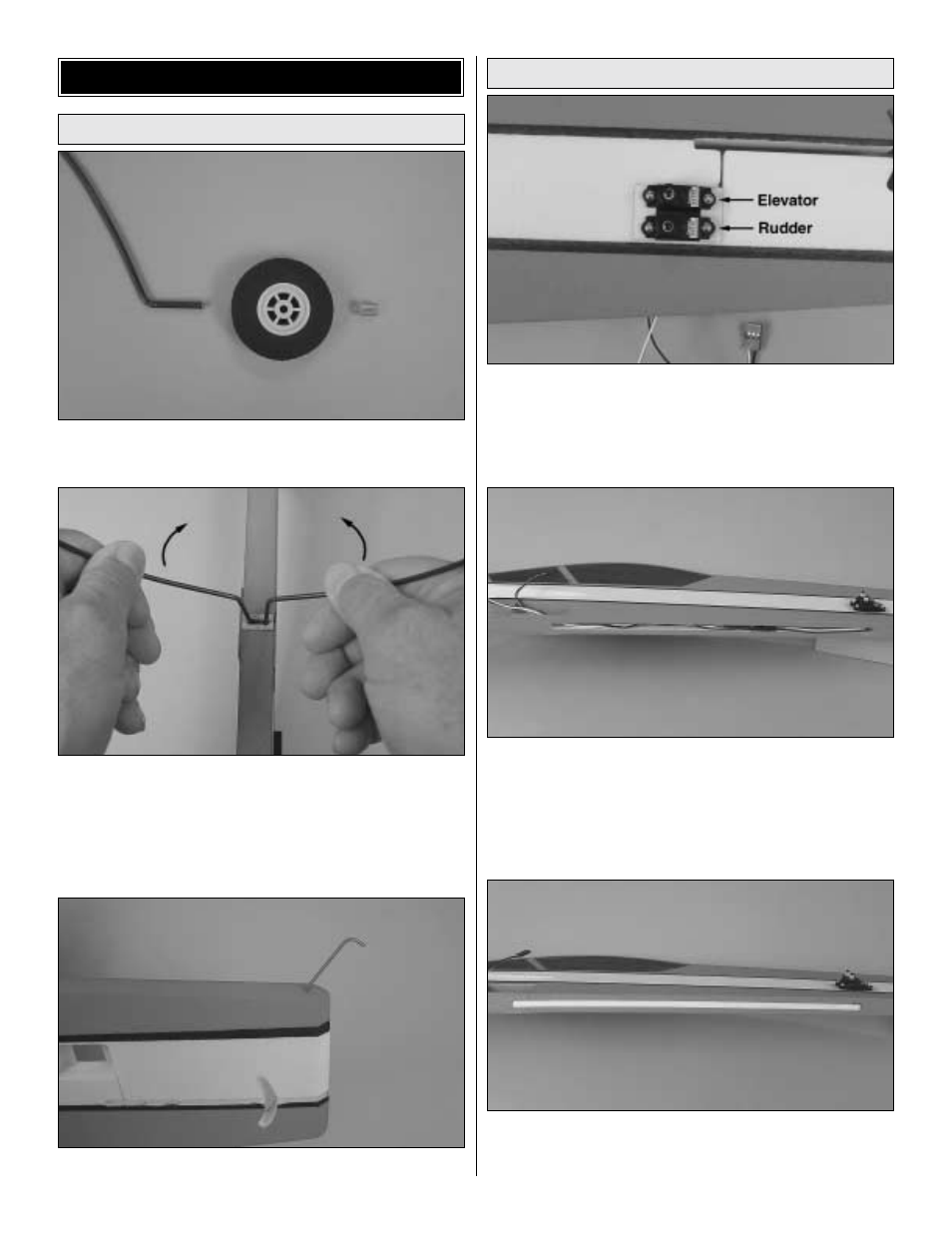 Building instructions | Great Planes Sukhoi SU-31 ARF - GPMA1185 User Manual | Page 6 / 16