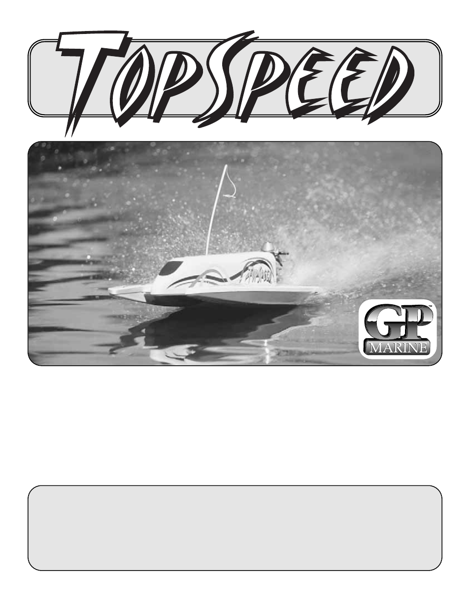 Great Planes Top Speed - GPMB1050 User Manual | 16 pages