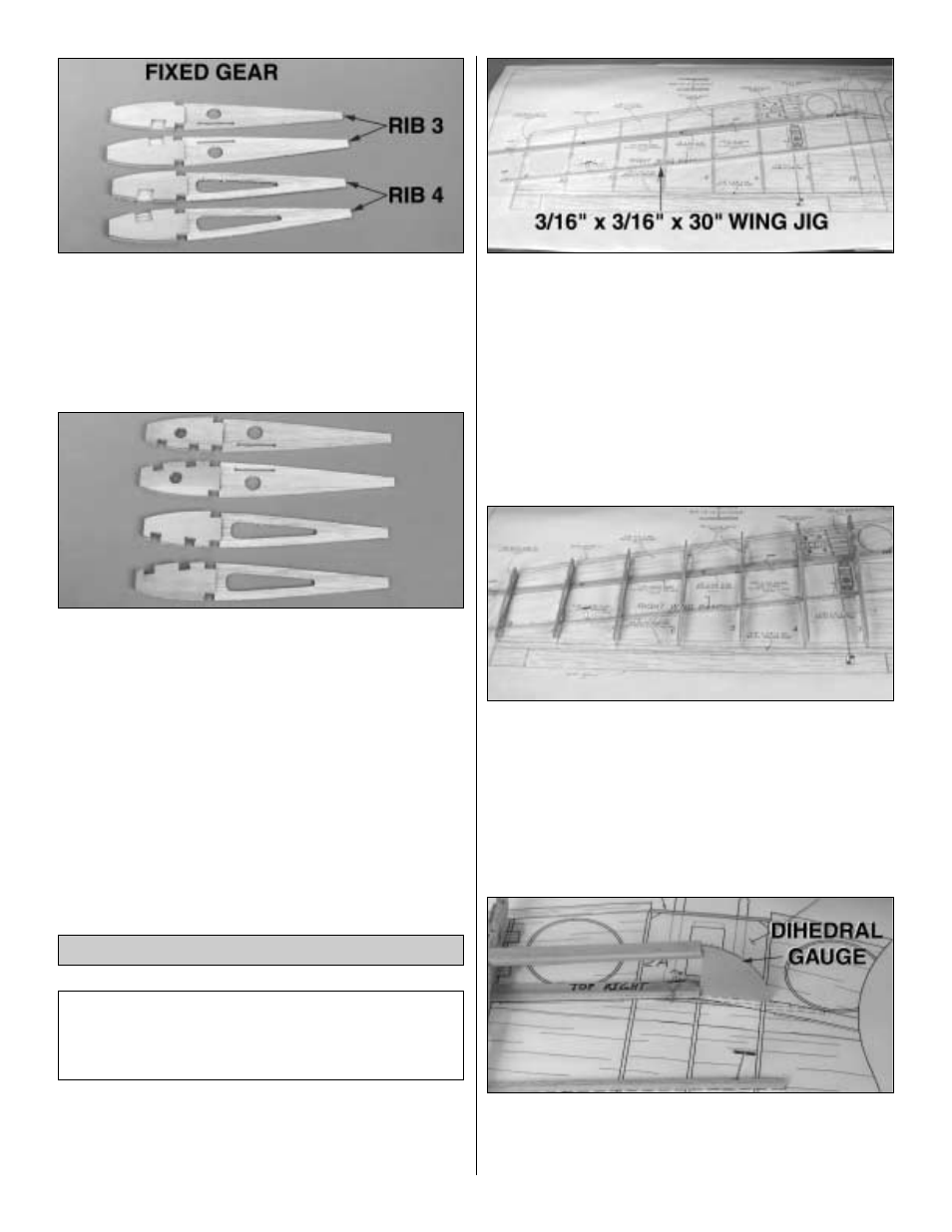 Build the wing panels | Great Planes Tracer 46 Kit - GPMA0400 User Manual | Page 12 / 48