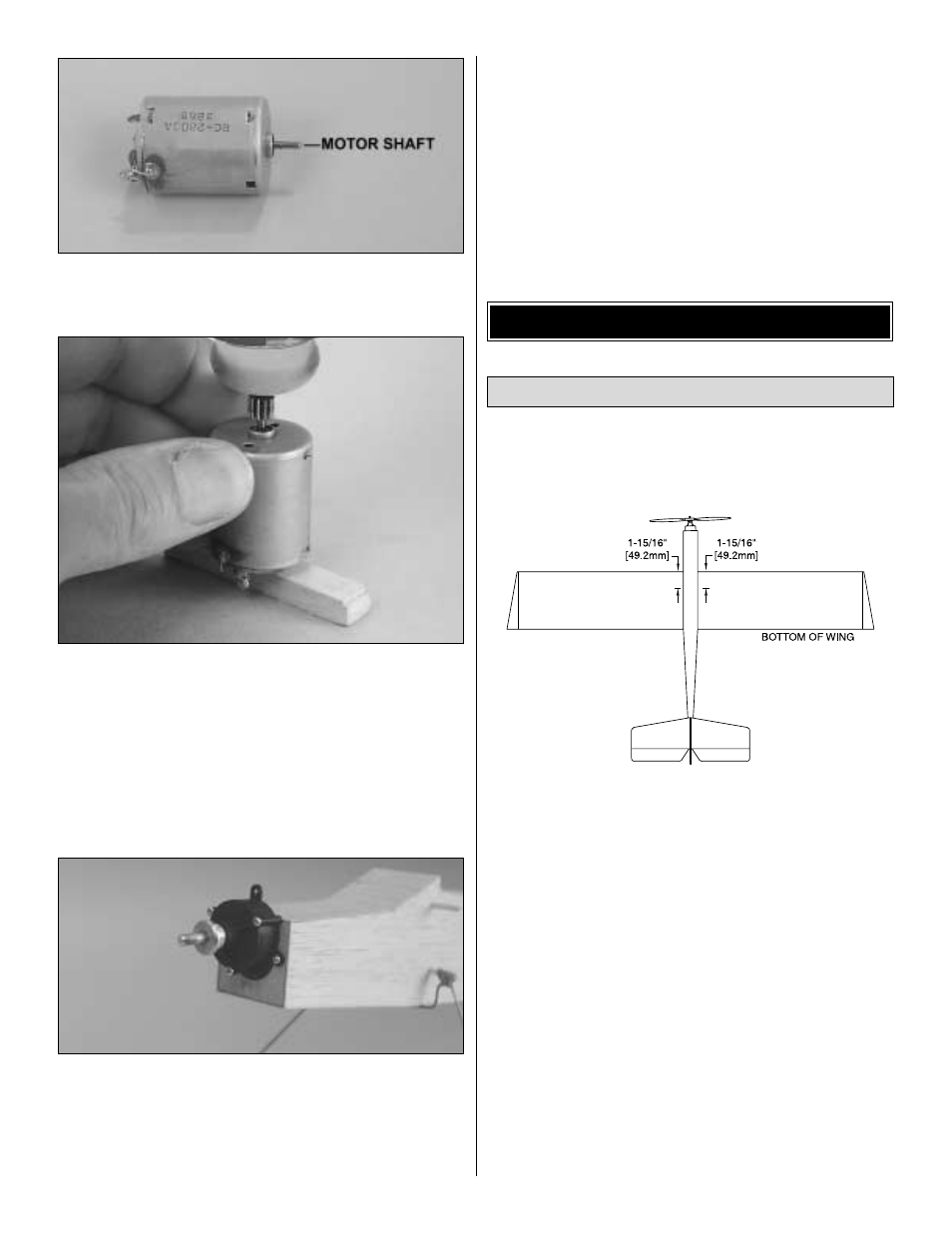 Prepare the model for flying | Great Planes Tutor Park Flyer Kit- GPMA0002 User Manual | Page 19 / 24