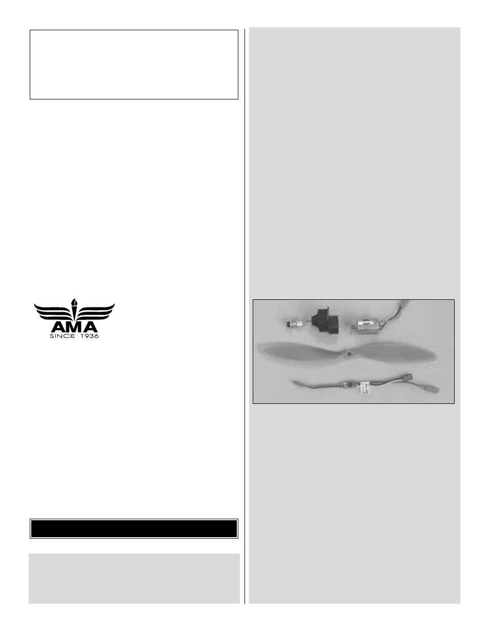Decisions you must make | Great Planes Tutor Park Flyer Kit- GPMA0002 User Manual | Page 3 / 24