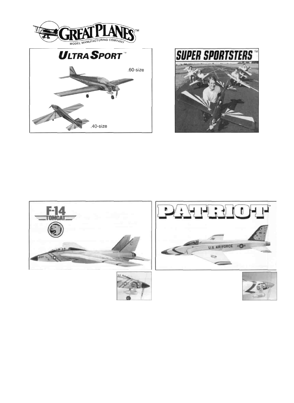 Great Planes Ultra Sport 1000 Kit - GPMA0425 User Manual | Page 58 / 59