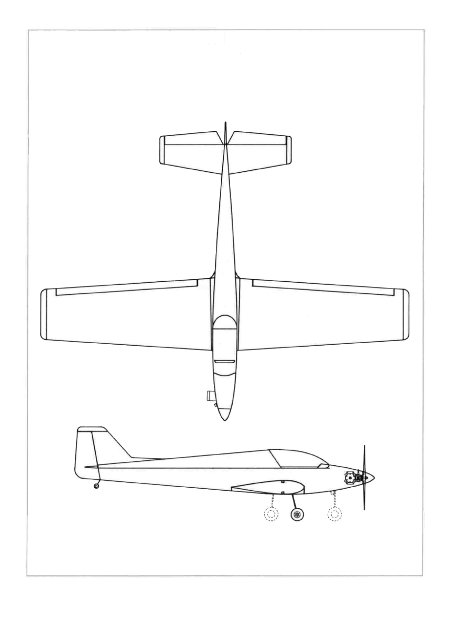 View drawing | Great Planes Ultra Sport 1000 Kit - GPMA0425 User Manual | Page 59 / 59