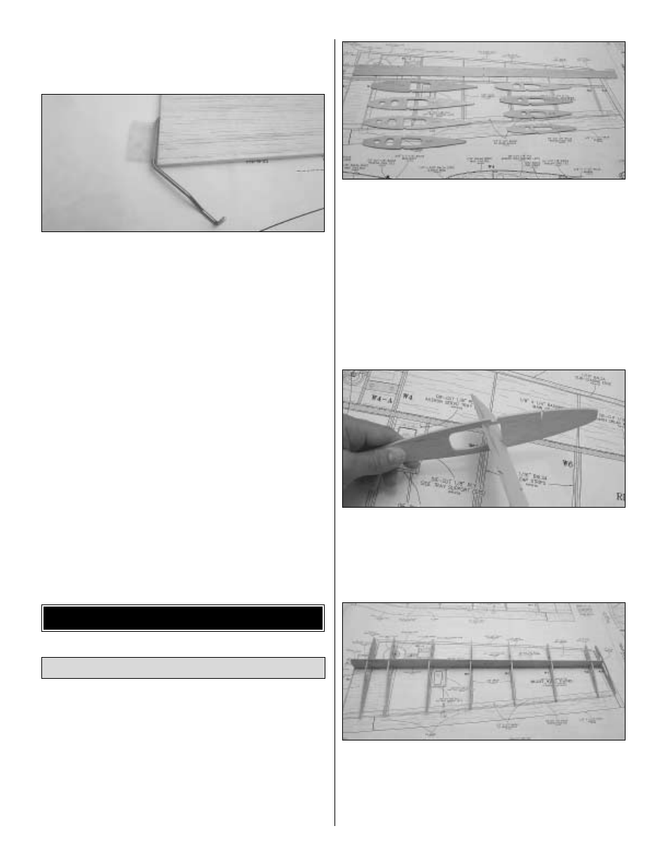 Build the wing panels build the wing | Great Planes Ultra Sport 40 Plus Kit - GPMA0390 User Manual | Page 13 / 62