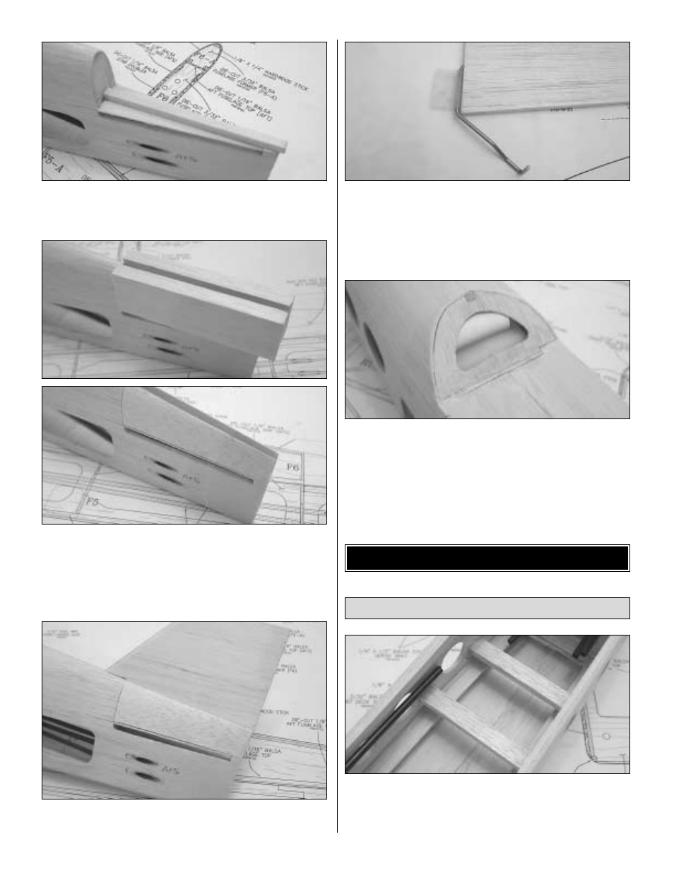 Radio installation radio & engine installation | Great Planes Ultra Sport 40 Plus Kit - GPMA0390 User Manual | Page 34 / 62