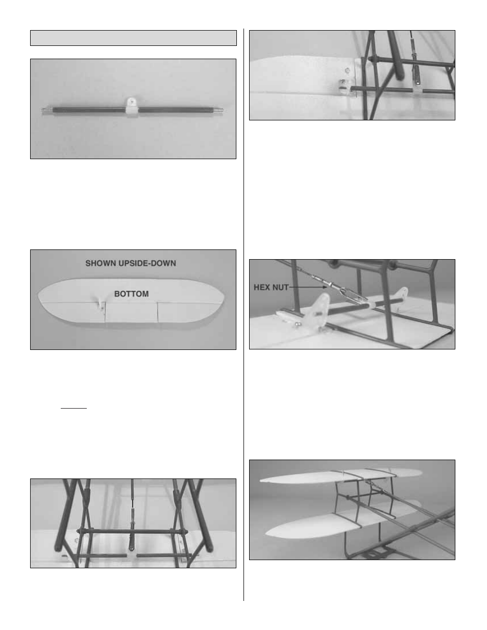 Install the canards | Great Planes Wright Flyer ARF - GPMA1110 User Manual | Page 10 / 16