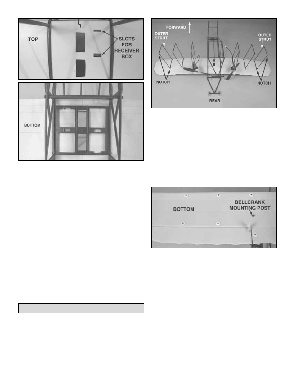 Install the top wing | Great Planes Wright Flyer ARF - GPMA1110 User Manual | Page 7 / 16