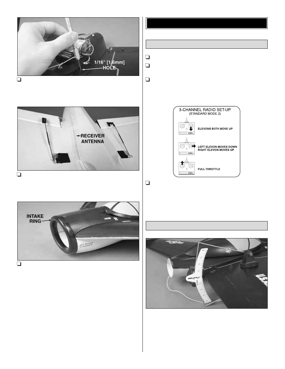 Get the model ready to fly | Great Planes XPD-8 Ducted Fan ARF - GPMA1865 User Manual | Page 12 / 16