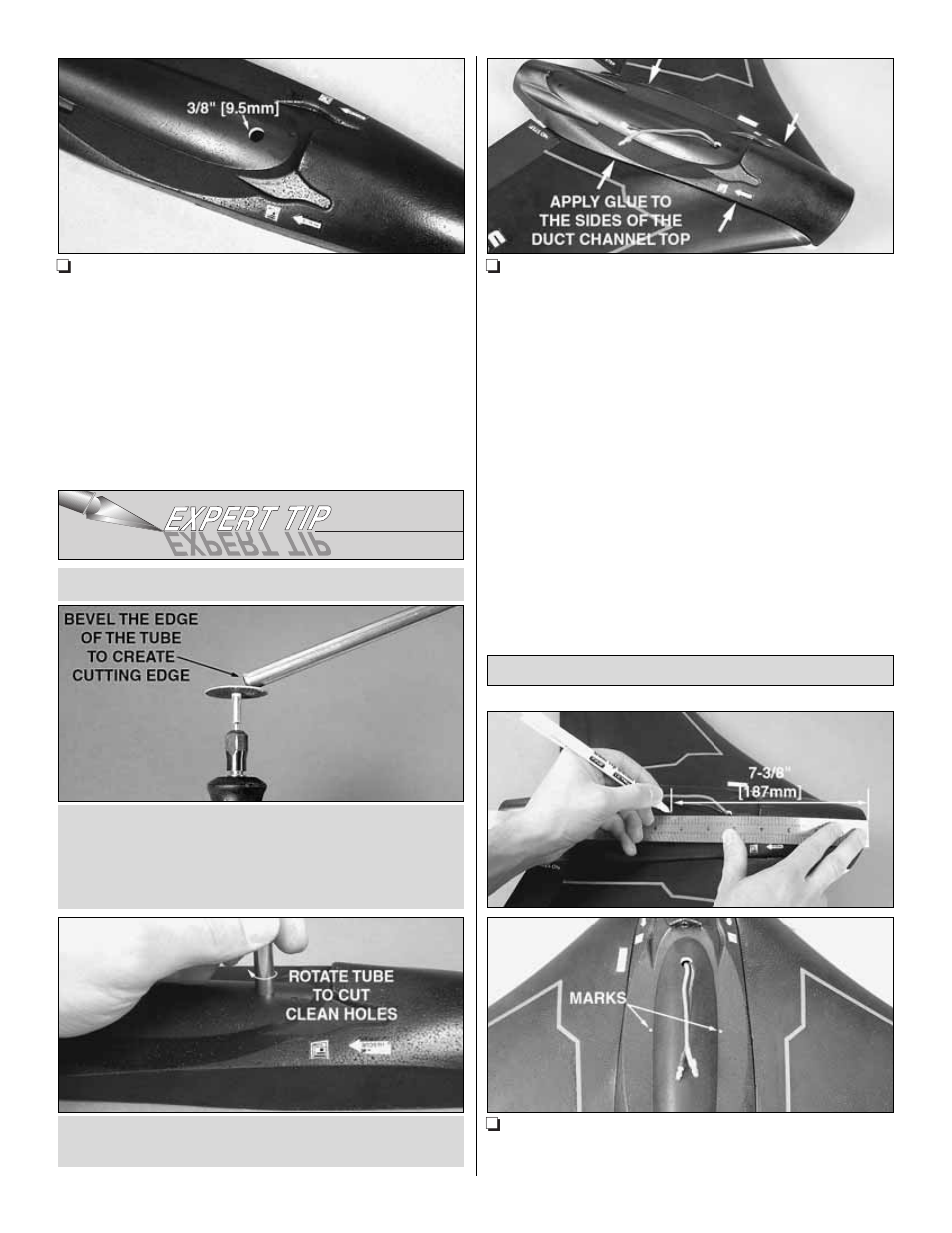 Install the servos | Great Planes XPD-8 Ducted Fan ARF - GPMA1865 User Manual | Page 8 / 16