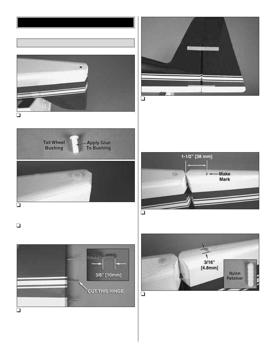 Assemble the fuselage | Great Planes Yak-54 1.60 ARF - GPMA1411 User Manual | Page 11 / 36
