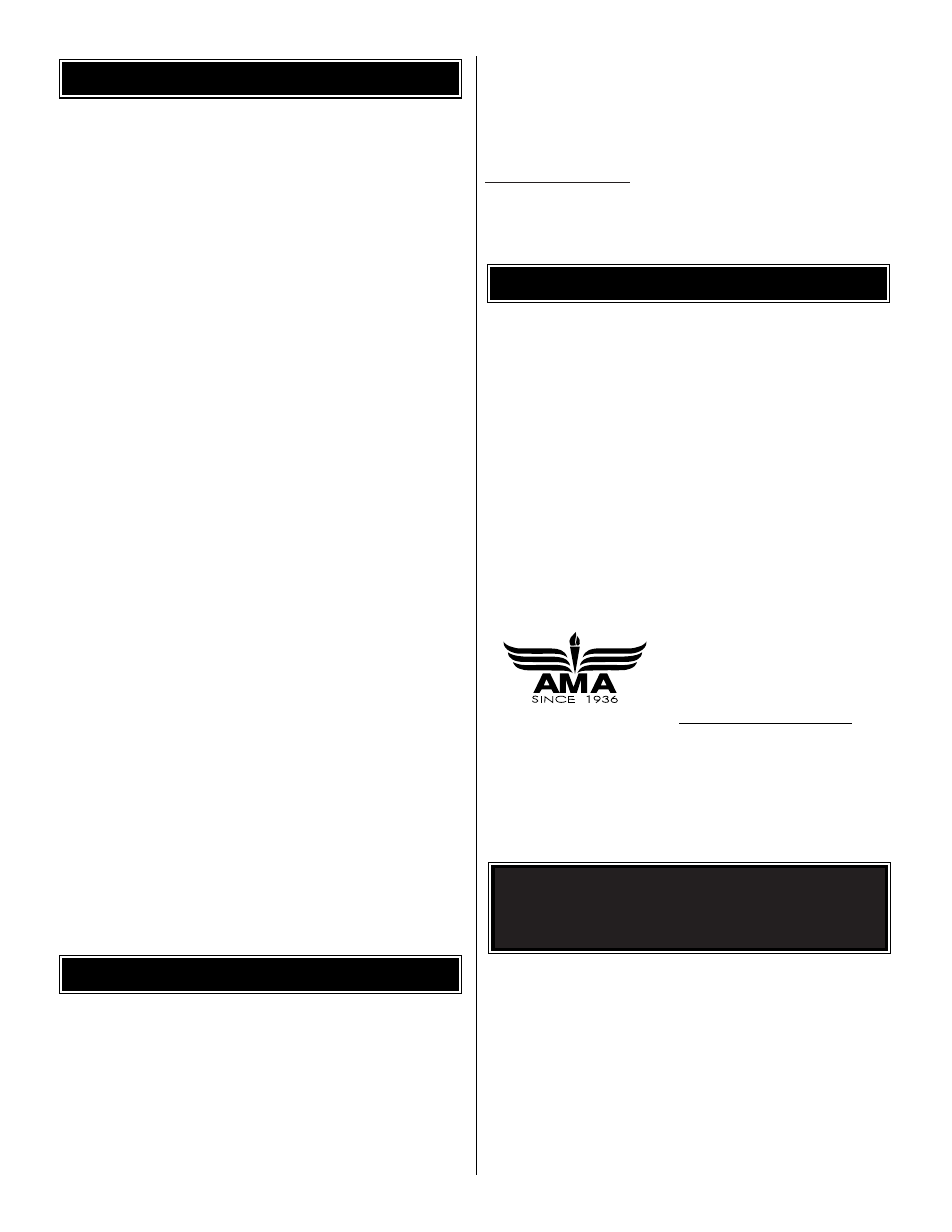 Ama introduction table of contents | Great Planes Yak-55 EP 3D ARF - GPMA1190 User Manual | Page 2 / 16