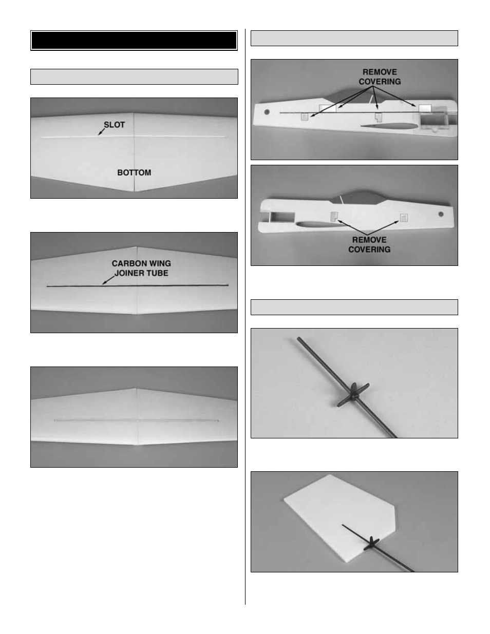 Great Planes Yak-55 EP 3D ARF - GPMA1190 User Manual | Page 6 / 16