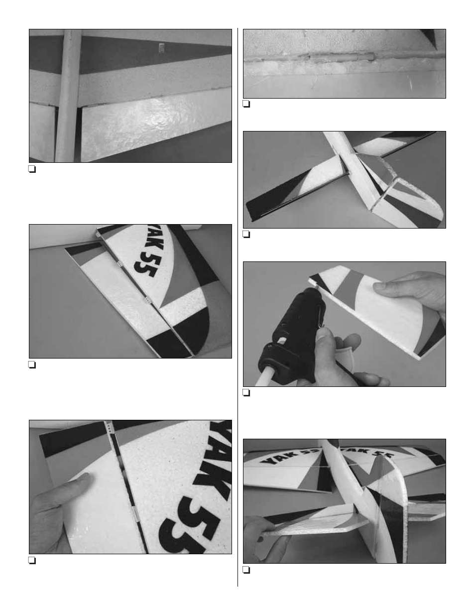 Great Planes Yak-55 EP 3D ARF FlightFlex - GPMA1274 User Manual | Page 8 / 16