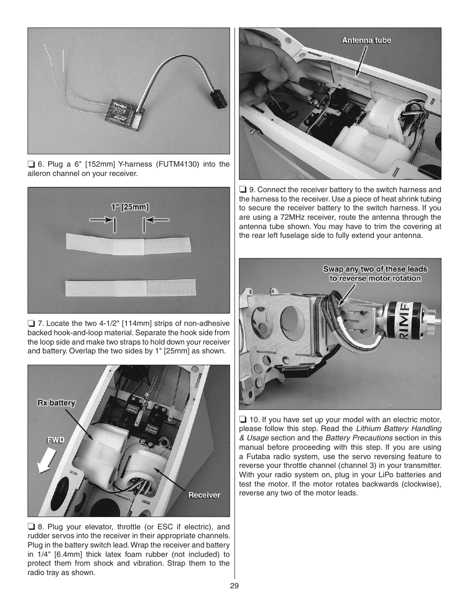 Great Planes Z526 Zlin Akrobat GP/EP ARF - GPMA1024 User Manual | Page 29 / 40