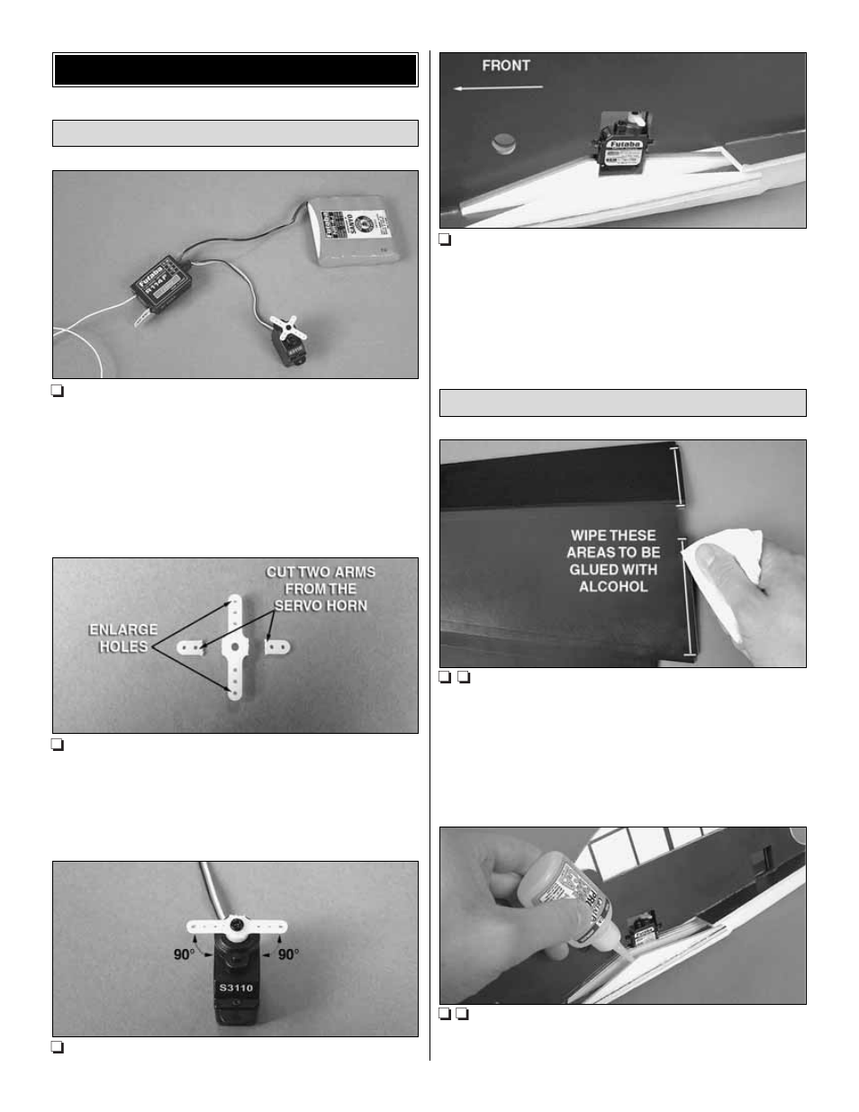 Assemble the airplane | Great Planes Zero FlatOuts EP ARF - GPMA1122 User Manual | Page 6 / 16