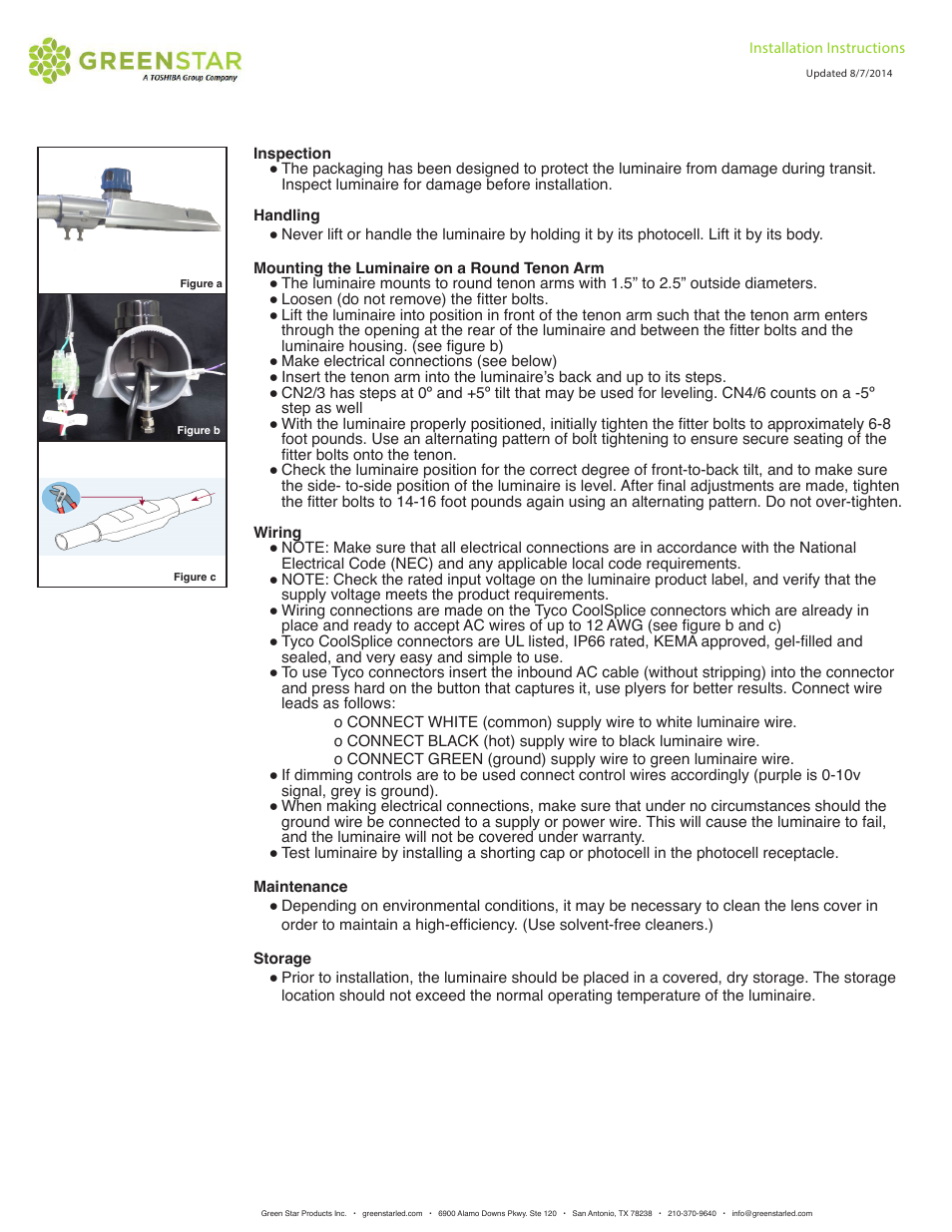 GreenStar Corona User Manual | Page 2 / 2