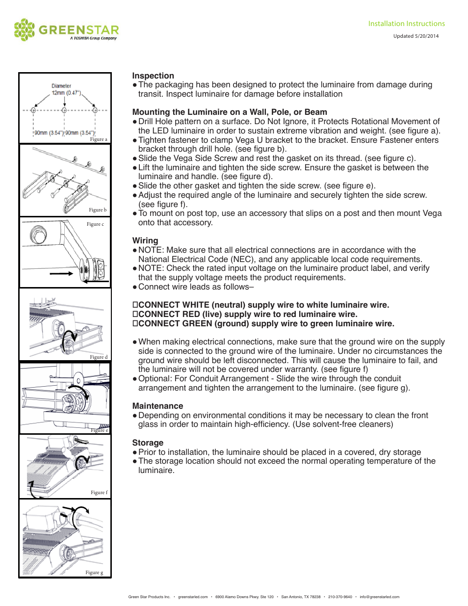 GreenStar Vega User Manual | Page 2 / 2