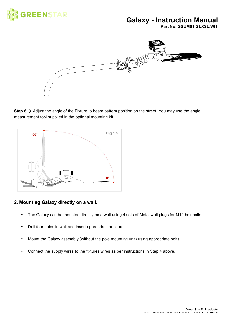 Galaxy - instruction manual | GreenStar Galaxy User Manual | Page 14 / 16