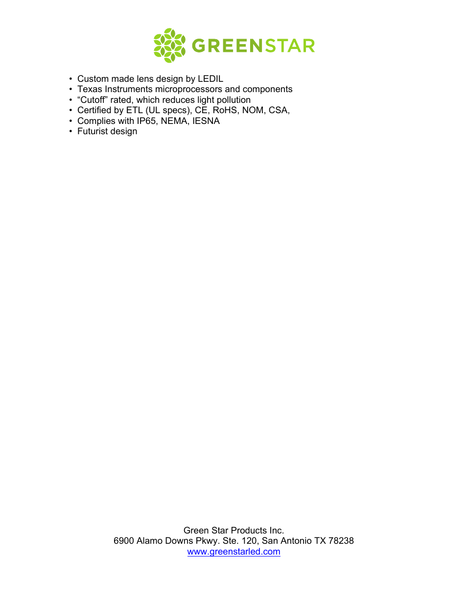 GreenStar Solaris User Manual | Page 5 / 13