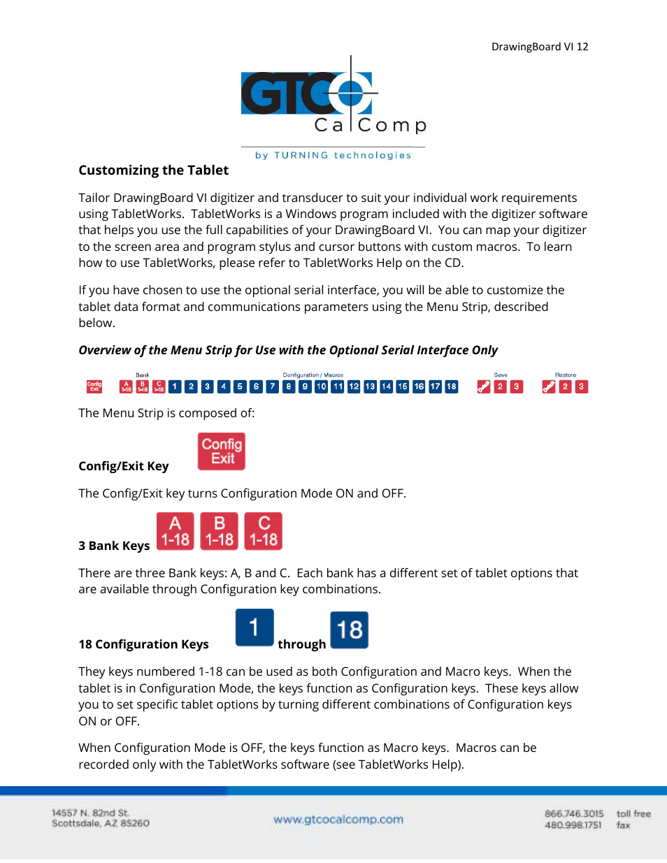 GTCO DrawingBoard VI - Users Guide User Manual | Page 12 / 52