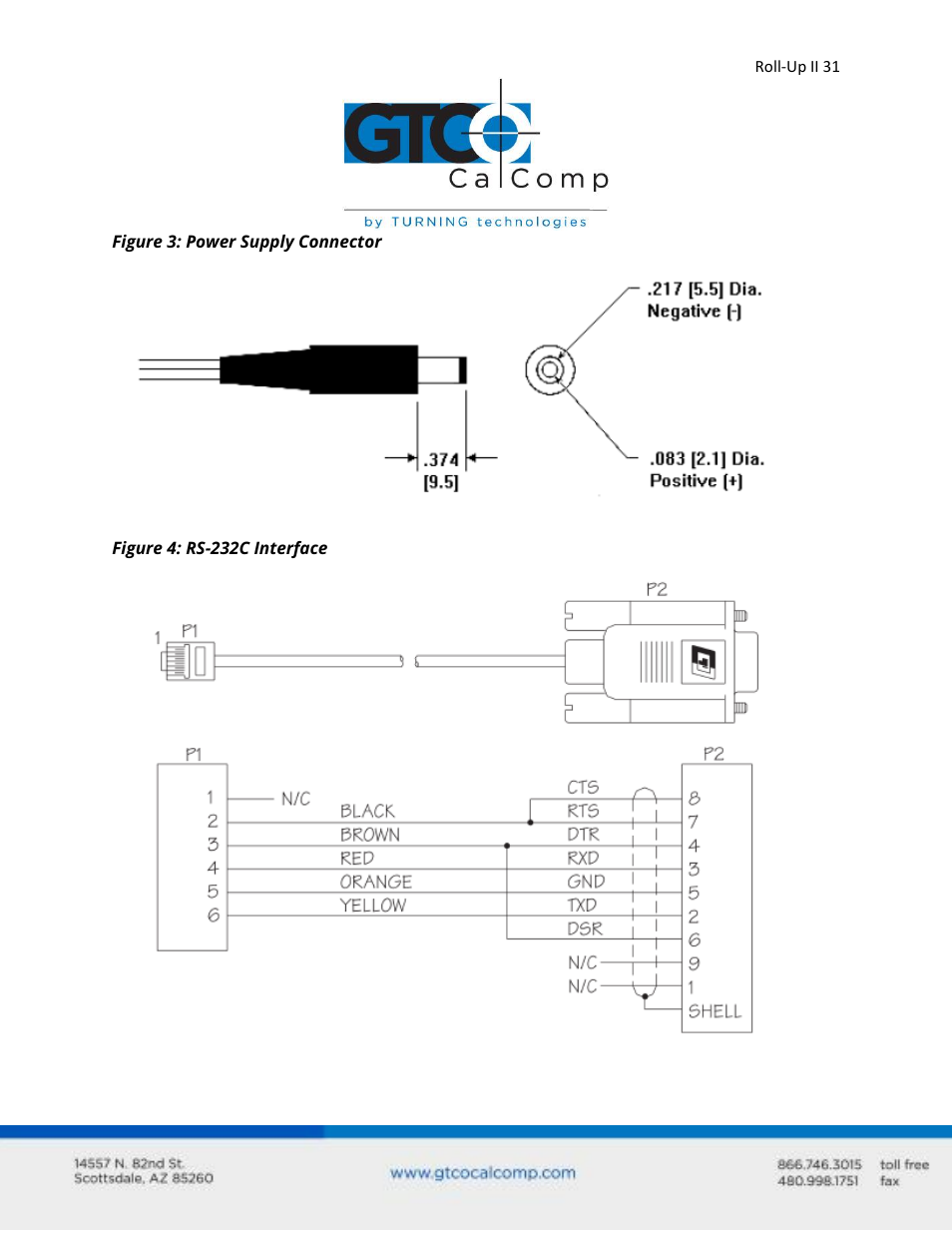 GTCO Roll-Up II - Users Guide User Manual | Page 31 / 70
