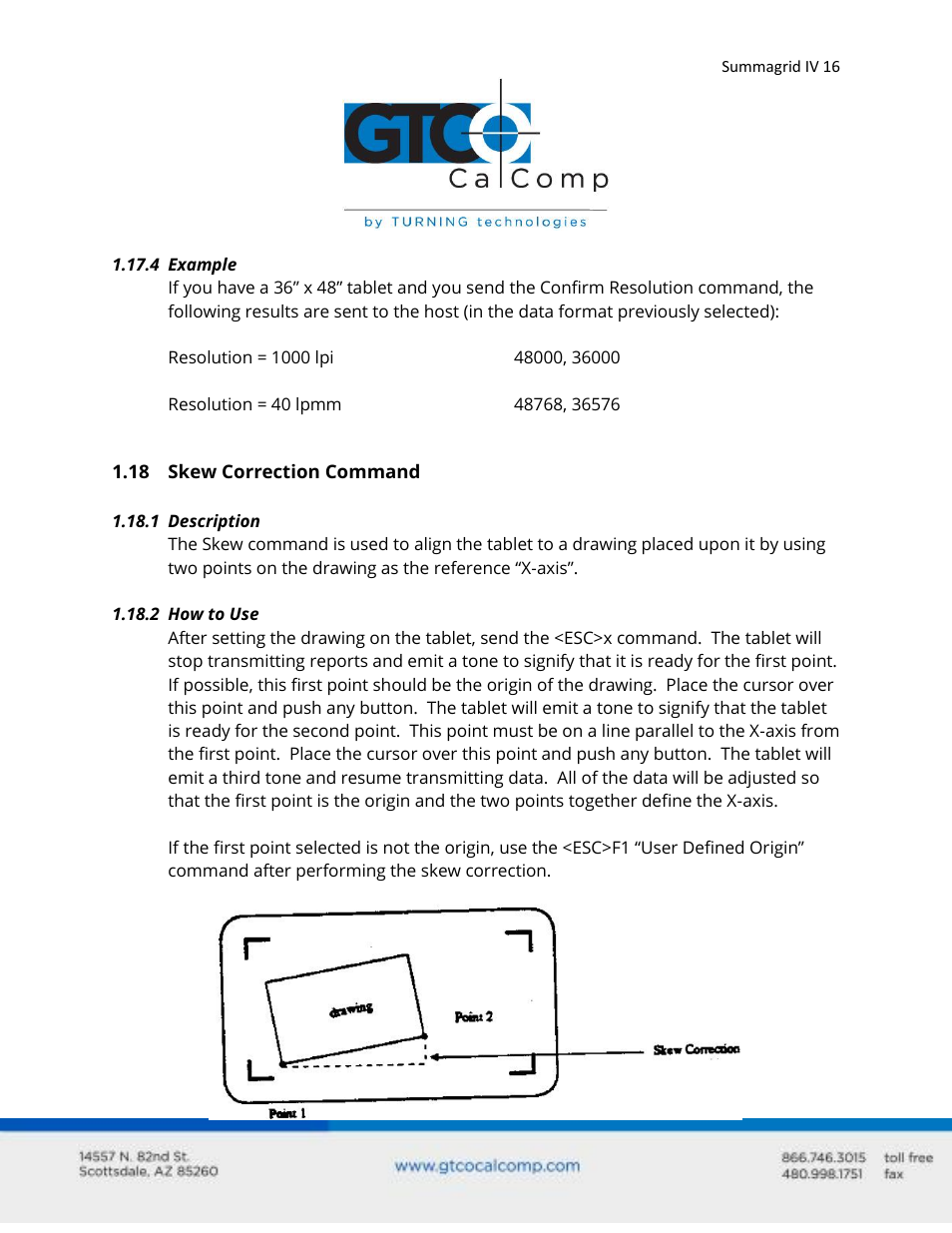 GTCO Summagrid IV - Users Guide Part 2 User Manual | Page 16 / 28