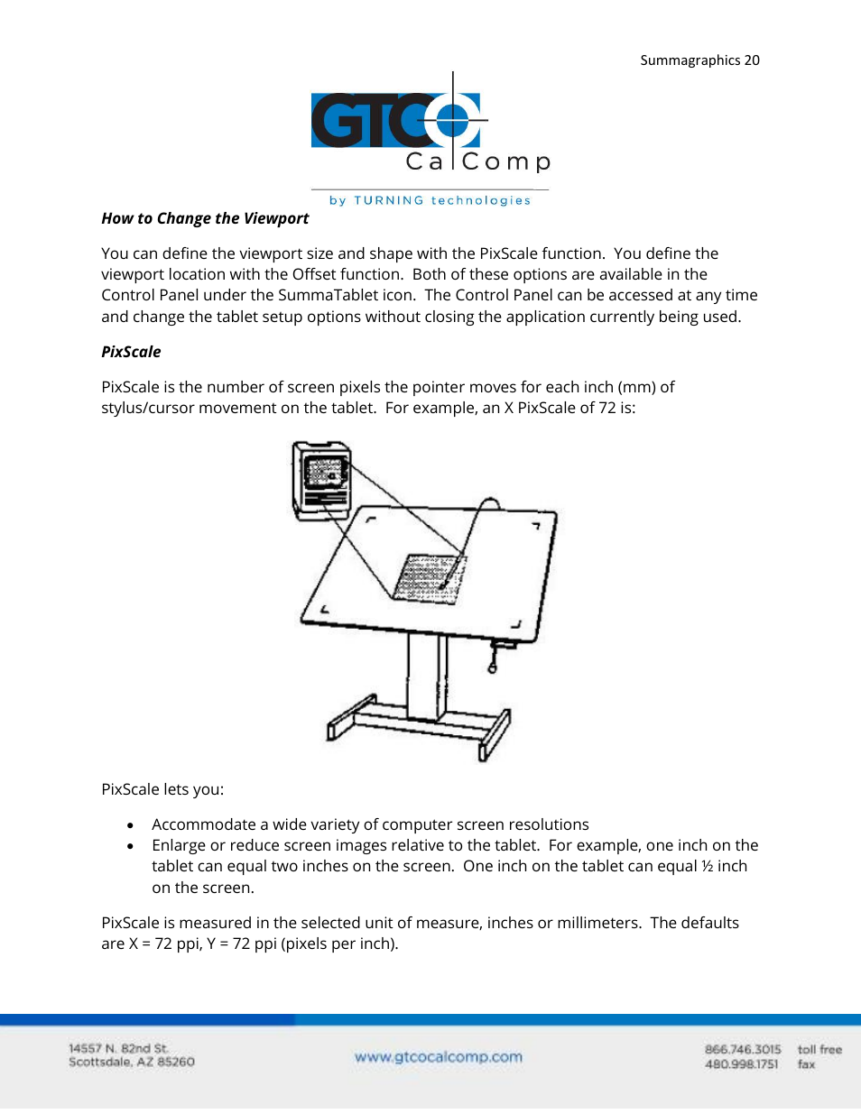 GTCO Summagraphics ADB Interface - Users Guide User Manual | Page 20 / 25