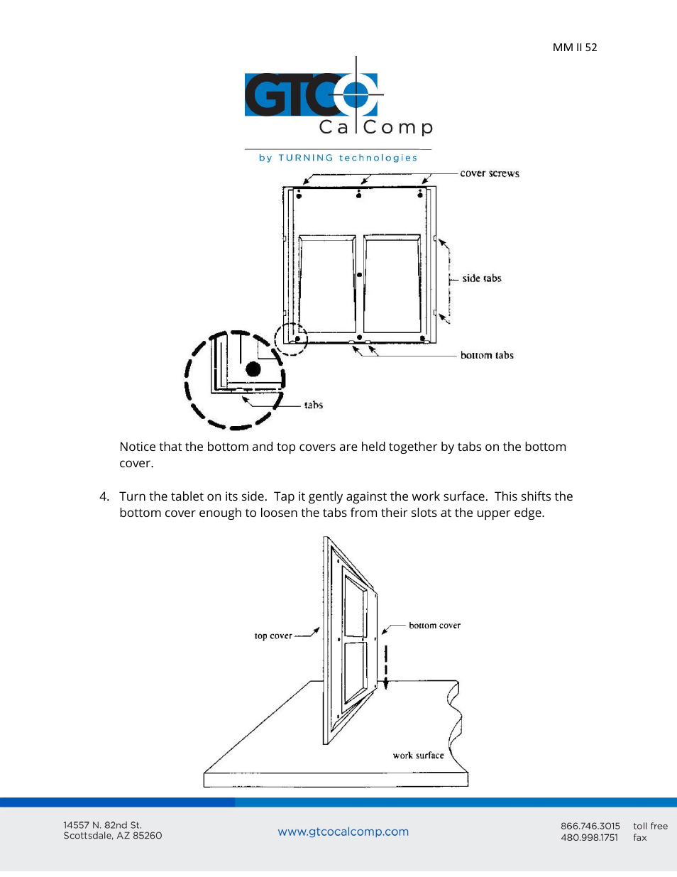 GTCO MM II 1201 - Users Guide User Manual | Page 52 / 61