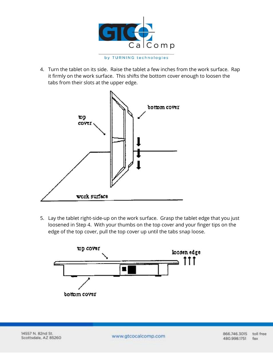 GTCO CR 1212 - Configuration User Manual | Page 3 / 8