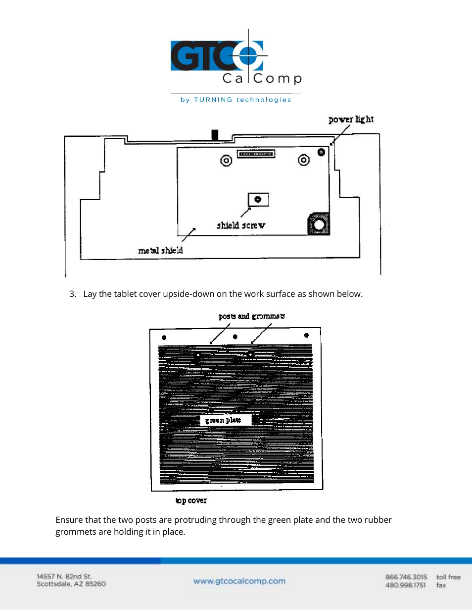 GTCO CR 1212 - Configuration User Manual | Page 7 / 8