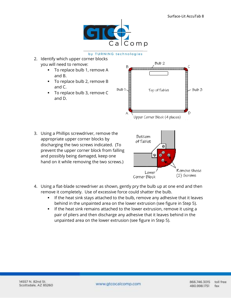 GTCO Surface-Lit AccuTab - Users Guide User Manual | Page 8 / 70