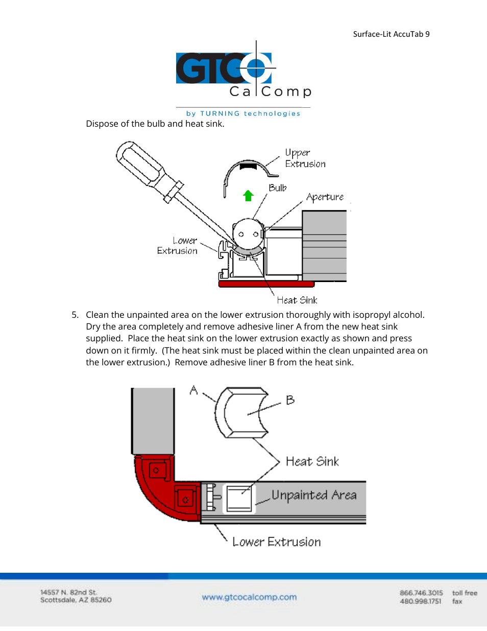 GTCO Surface-Lit AccuTab - Users Guide User Manual | Page 9 / 70