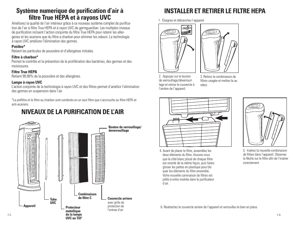 Guardian Technologies AC5250 & AC5250PT User Manual | Page 10 / 20