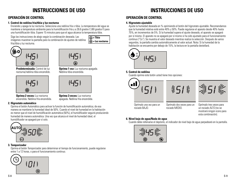 Instrucciones de uso | Guardian Technologies H8000B User Manual | Page 19 / 22