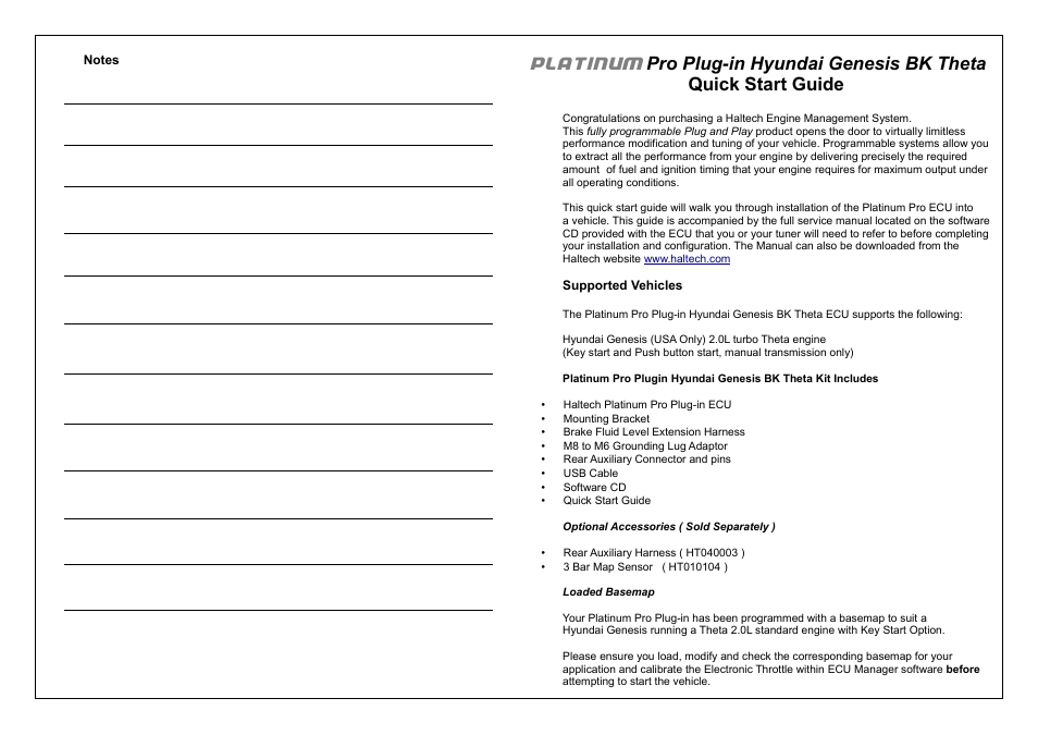 Platinum | Haltech HT055045 User Manual | Page 18 / 20