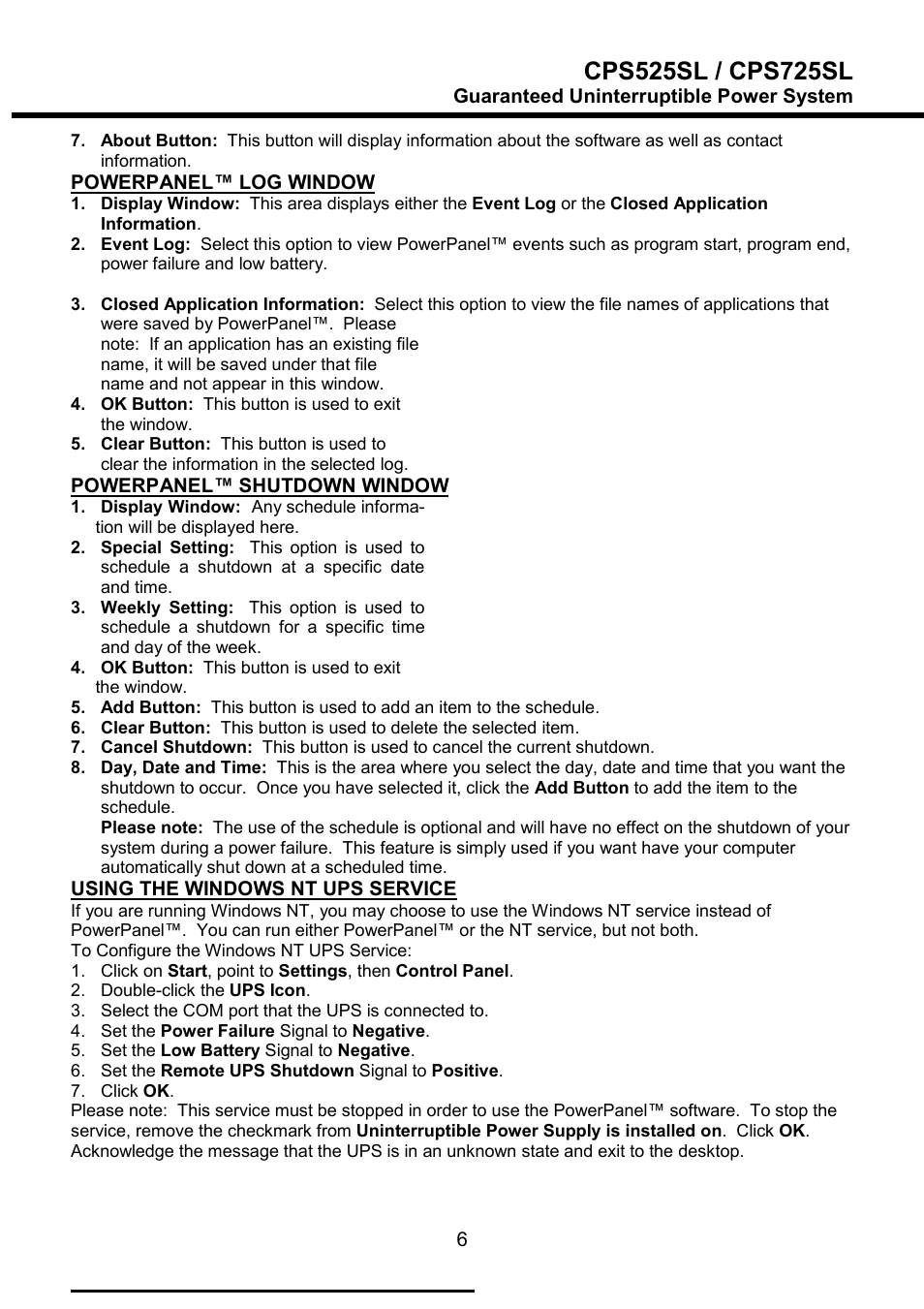 CyberPower Systems CPS525SL User Manual | Page 8 / 19