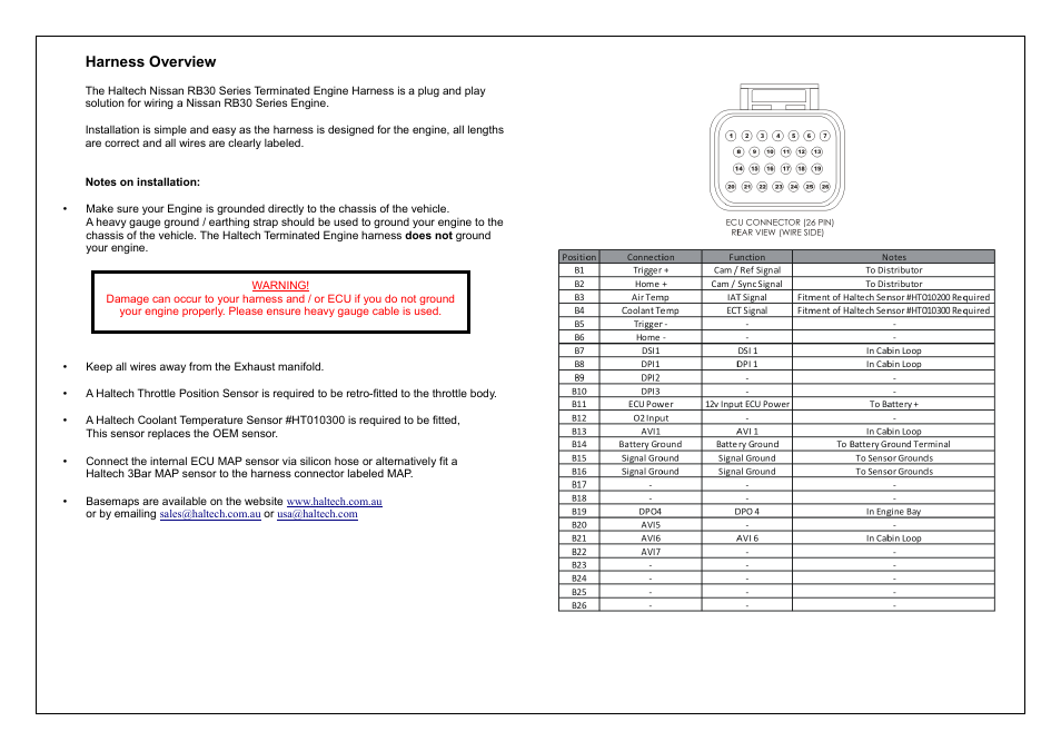 Haltech HT045505 User Manual | Page 13 / 16