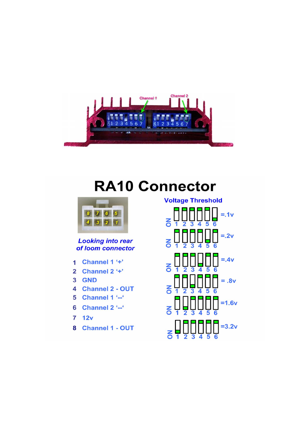 Haltech RA10 User Manual | Page 2 / 3