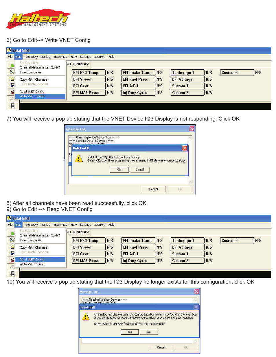 Haltech IQ3 Dash User Manual | Page 2 / 6