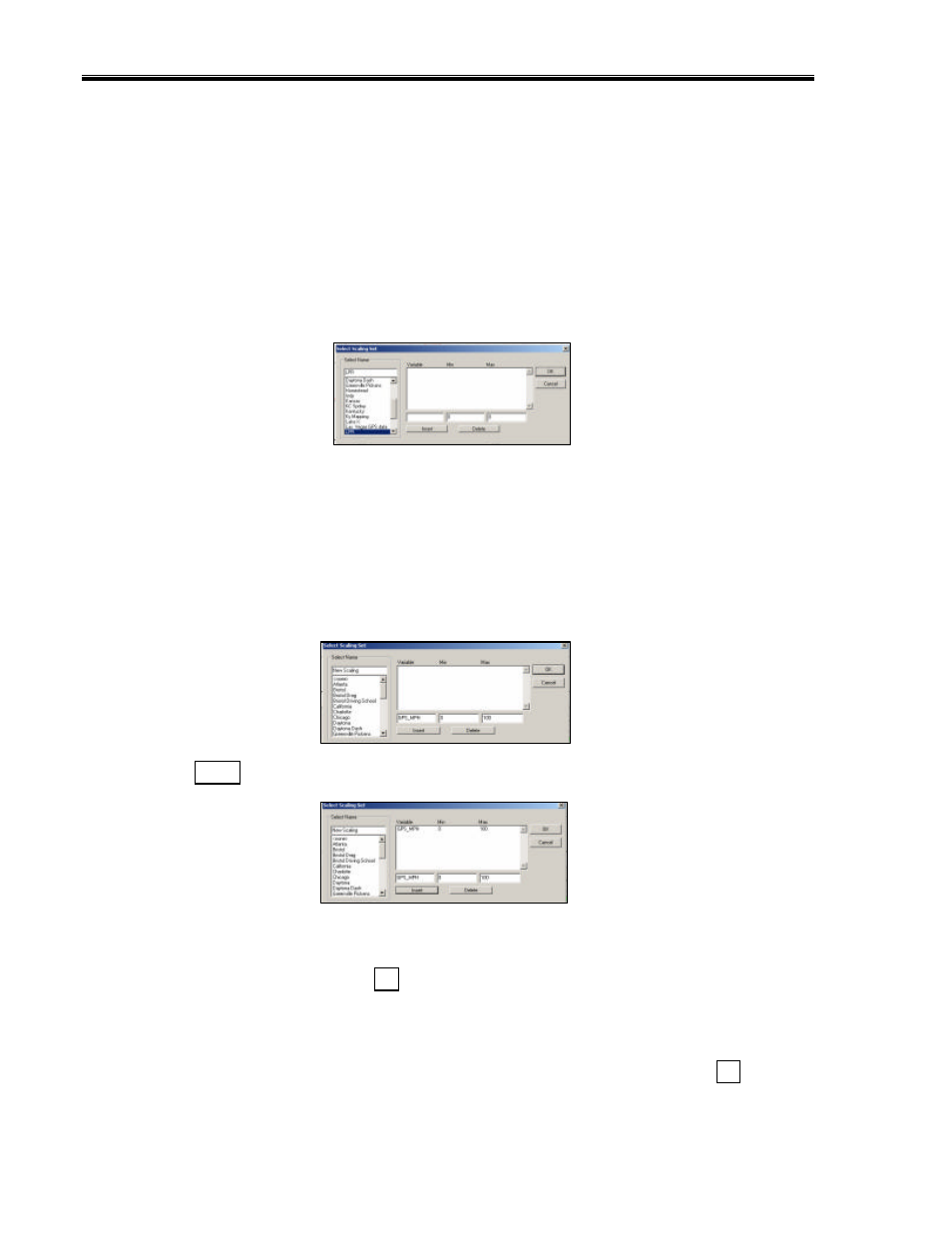 Chart scaling sets - universal scaling settings | Haltech IQ3 Data Logger Dash User Manual | Page 74 / 88