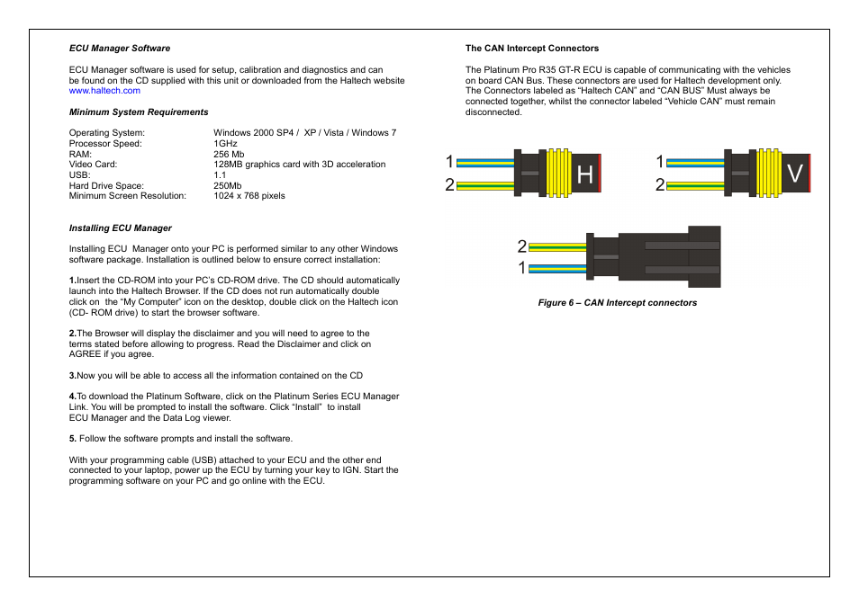 Haltech HT053009 User Manual | Page 14 / 19