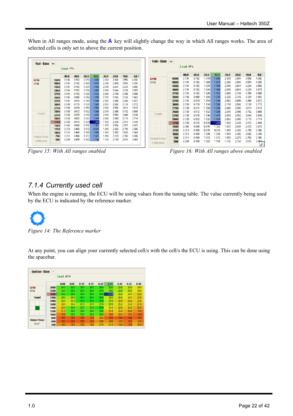 4 currently used cell | Haltech Platinum Pro 350z User Manual | Page 22 / 42