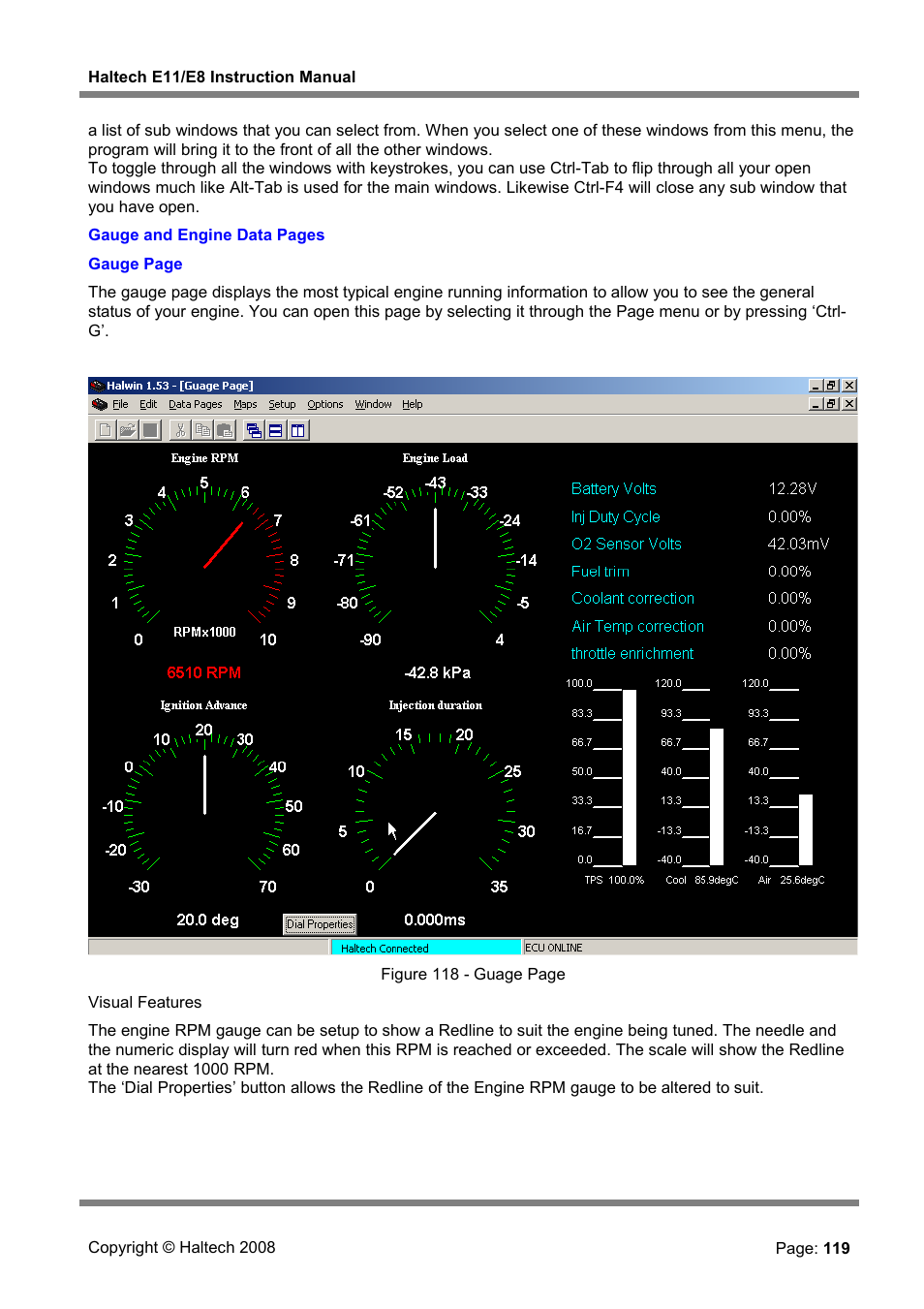 Haltech E8 User Manual | Page 119 / 177