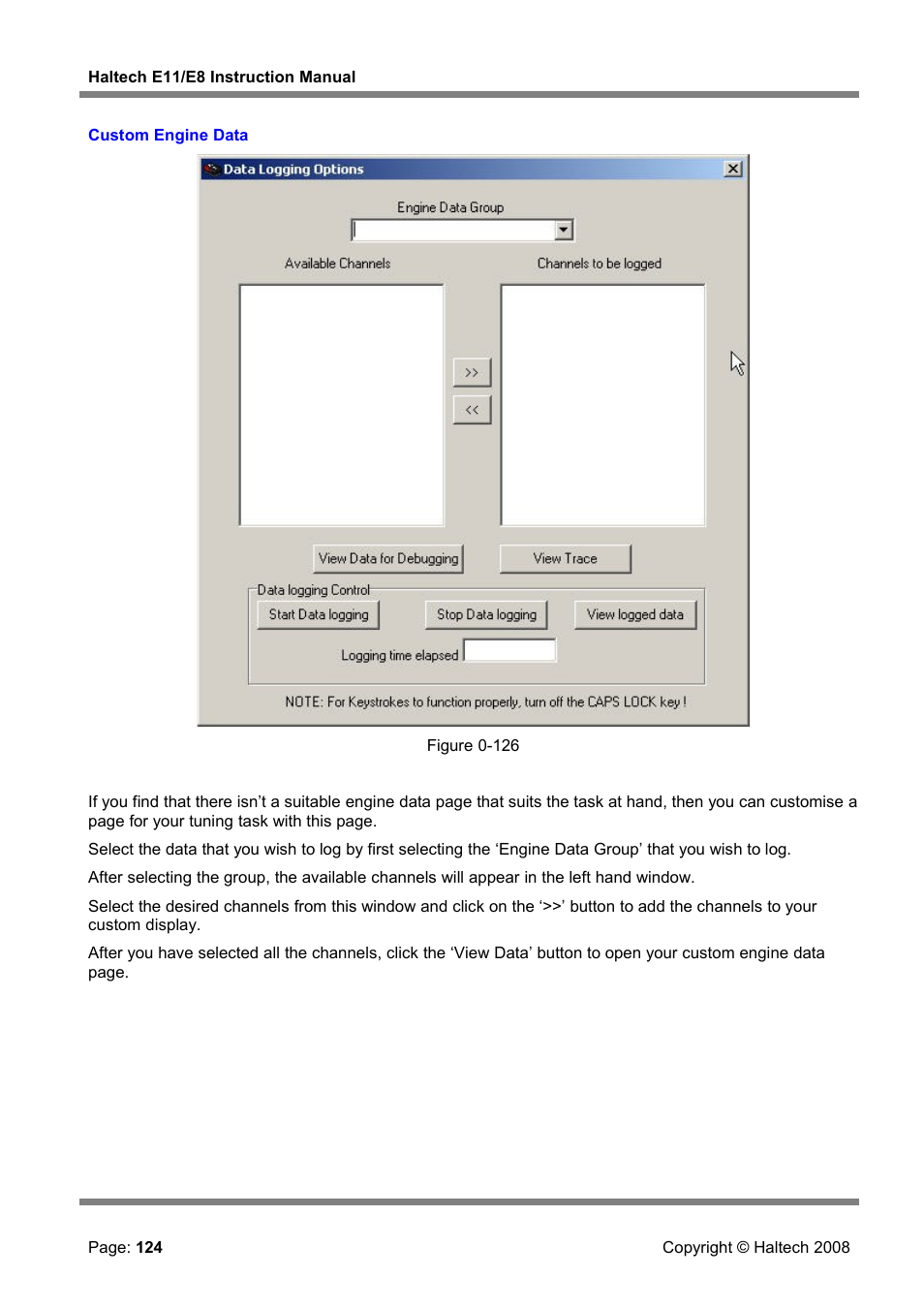 Haltech E8 User Manual | Page 124 / 177