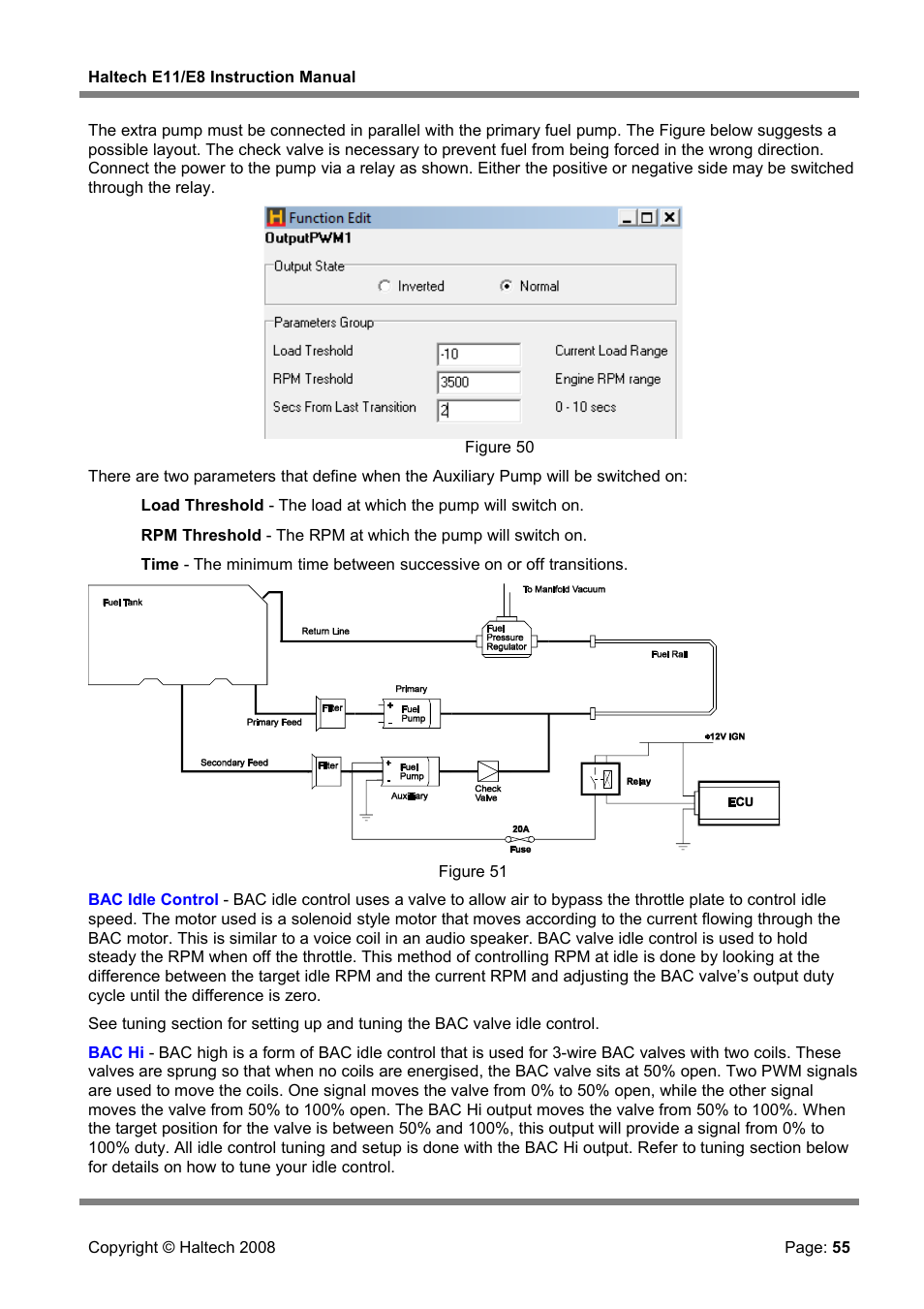 Haltech E8 User Manual | Page 55 / 177