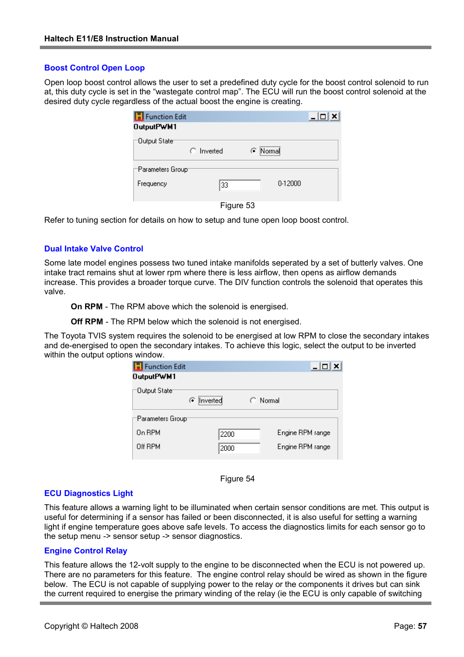 Haltech E8 User Manual | Page 57 / 177