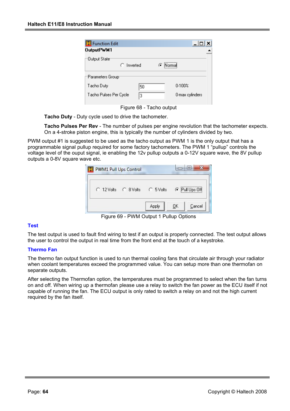 Haltech E8 User Manual | Page 64 / 177