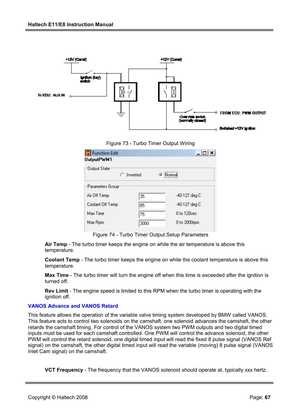 Haltech E8 User Manual | Page 67 / 177